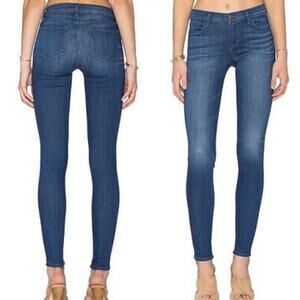 J Brand Super Skinny Jeans Size 26 Blue Refuge Stretch Classic Fall Normcore